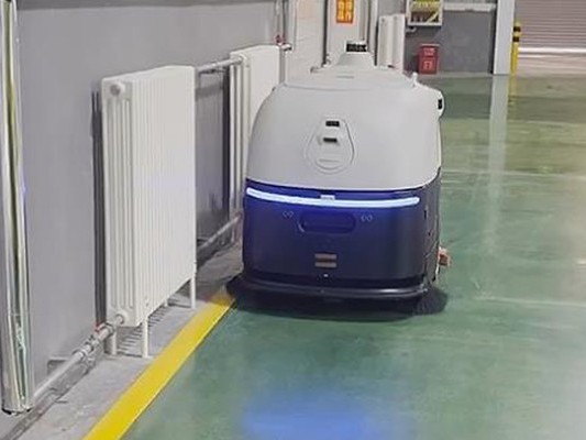 坦力無人駕駛洗地機器人來襲，新能源廠清潔大變身