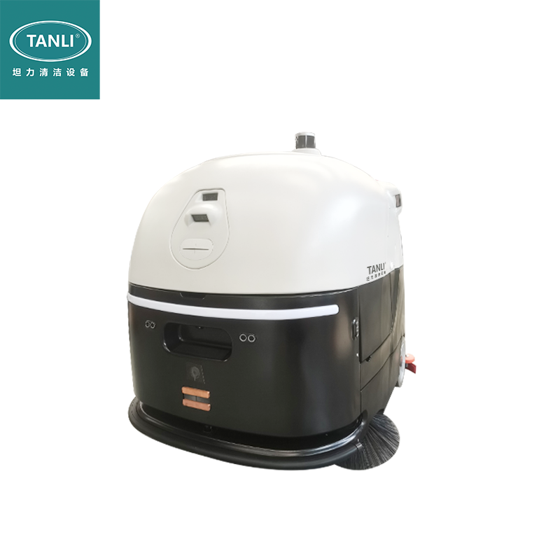 TANLI坦力SC80pro工業(yè)智能洗地機(jī)器人適用于機(jī)場(chǎng)火車(chē)站工廠商場(chǎng)