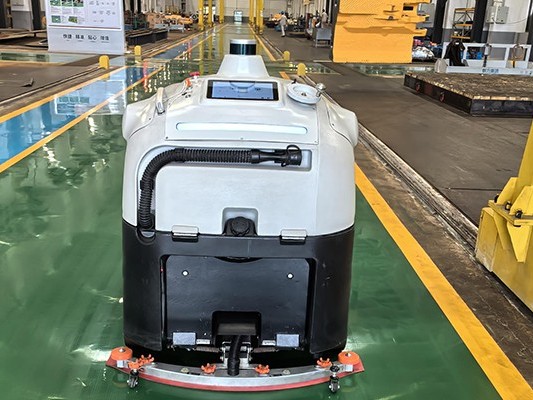 坦力工業(yè)洗地機(jī)器人：解決車站人流大，清潔不及時(shí)引發(fā)的安全危機(jī)